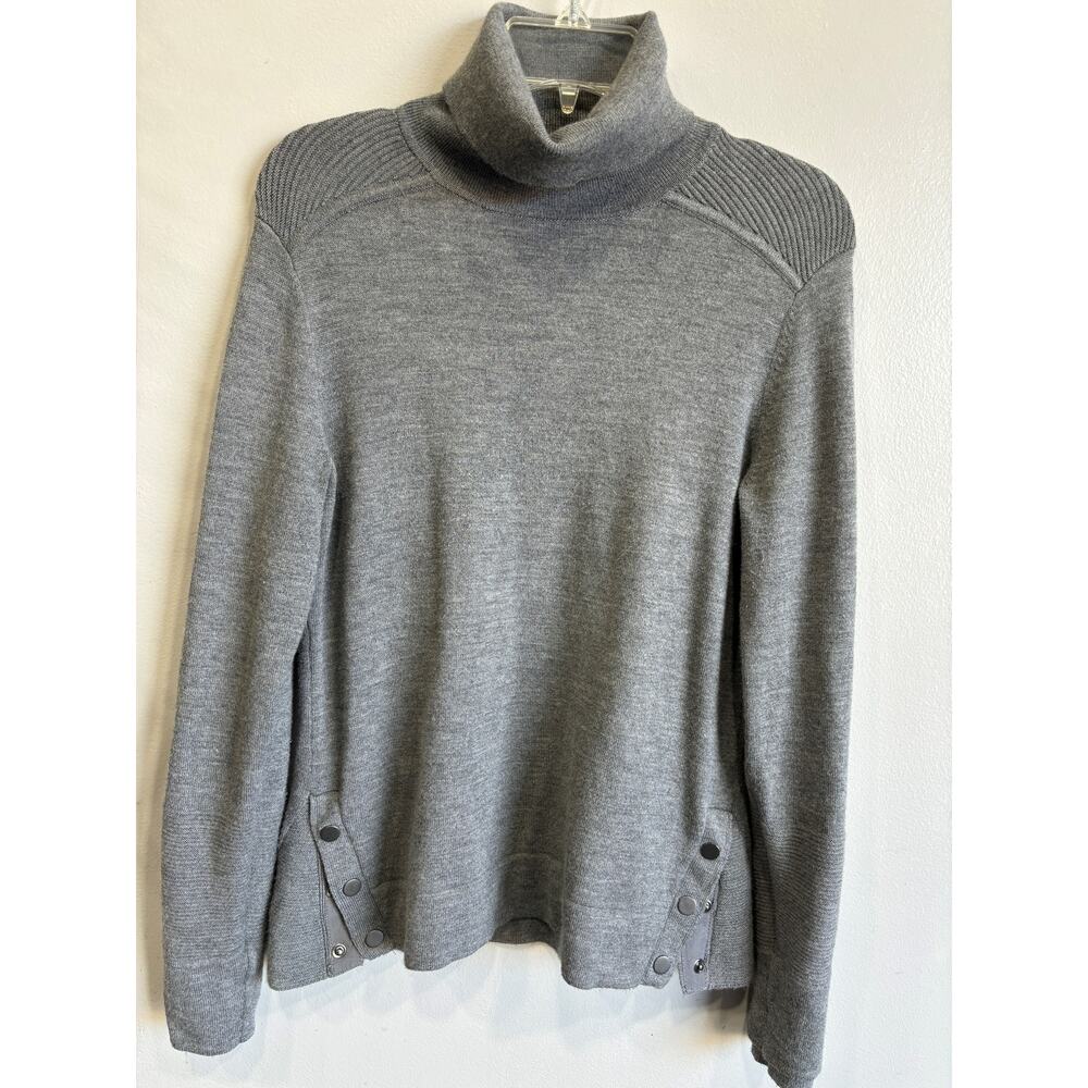 Athleta Gray Turtleneck Sweater